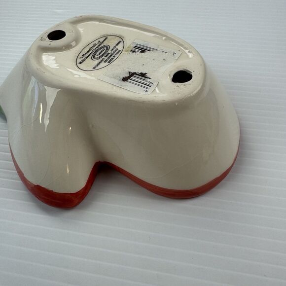 Young’s Heartfelt Kitchen Creations Christmas Mitten Snowflake Dish Ceramic - Picture 8 of 12